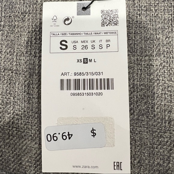 Zara Floral Print Shirt - Picture 12 of 13